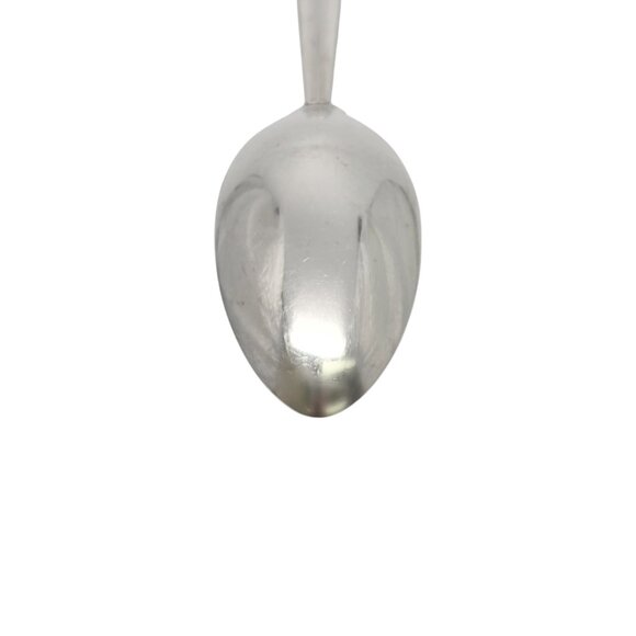 Set of 6 Georg Jensen Acanthus Sterling Silver Dessert/Oval Soup Spoons #19718 - Picture 7 of 10